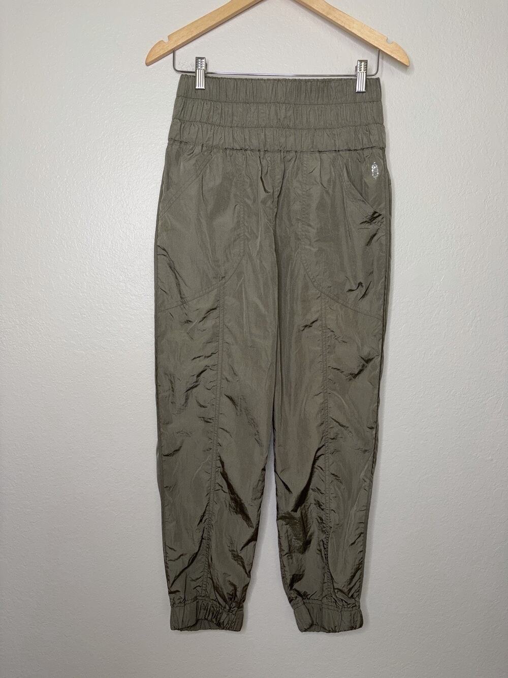 Free People Movement The Way Home Joggers Olive Green Size Medium Gorpcore